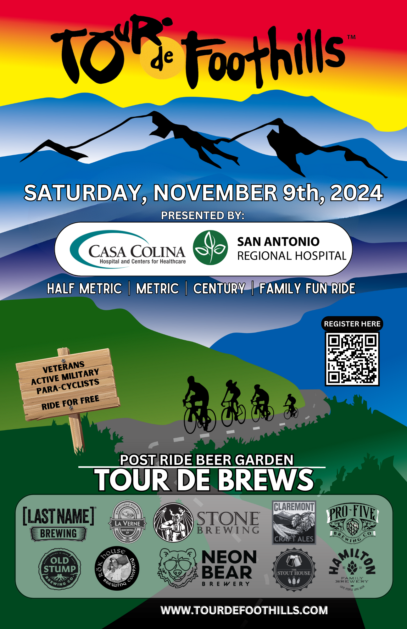 tour-de-foothills-2024 Event Flyer