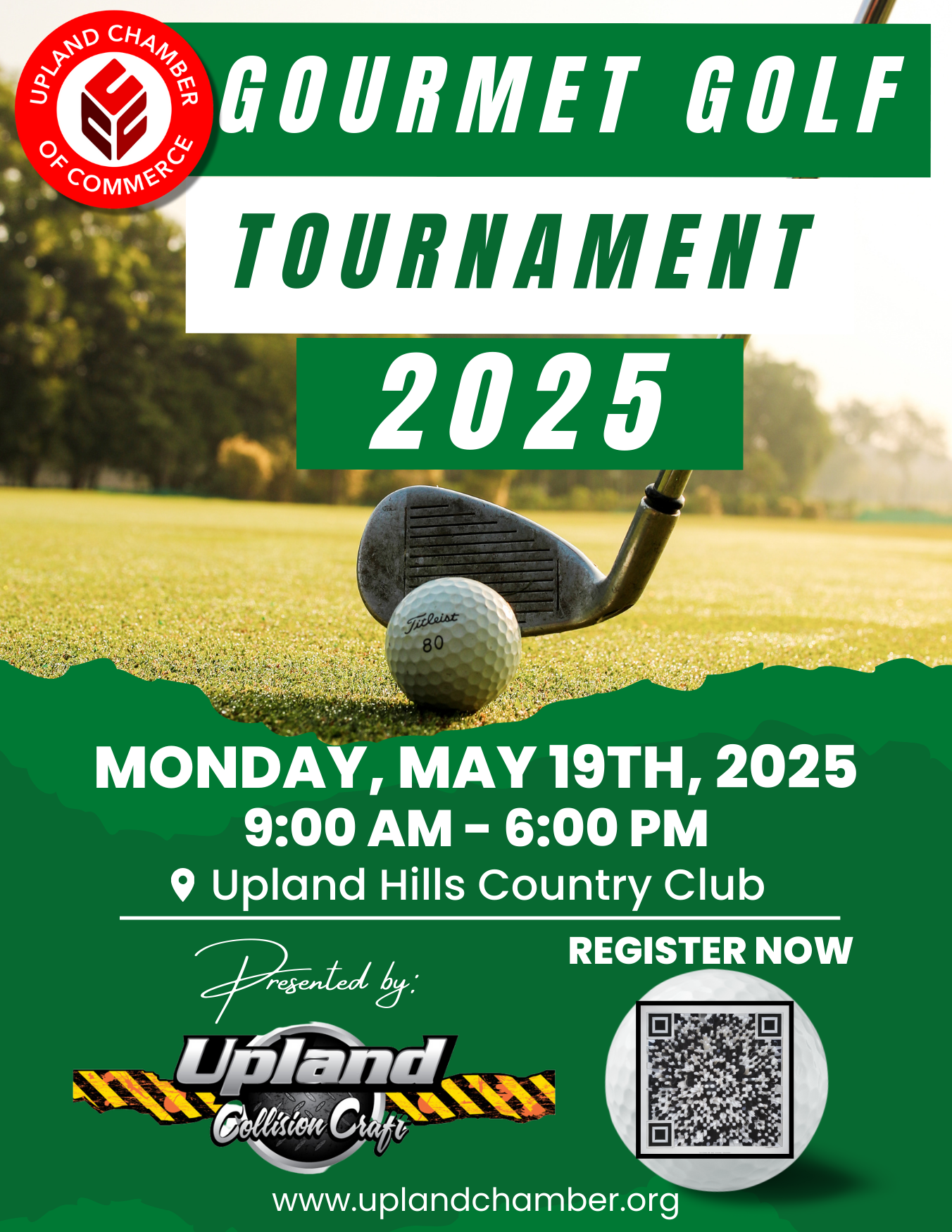 gourmet-golf-2025 Event Flyer