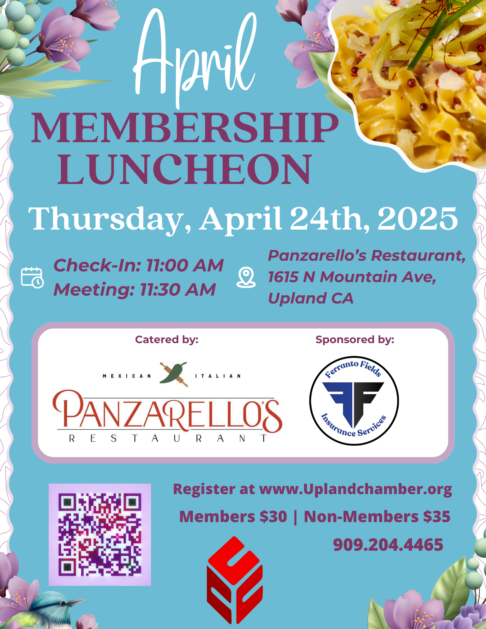 april-membership-luncheon Event Flyer