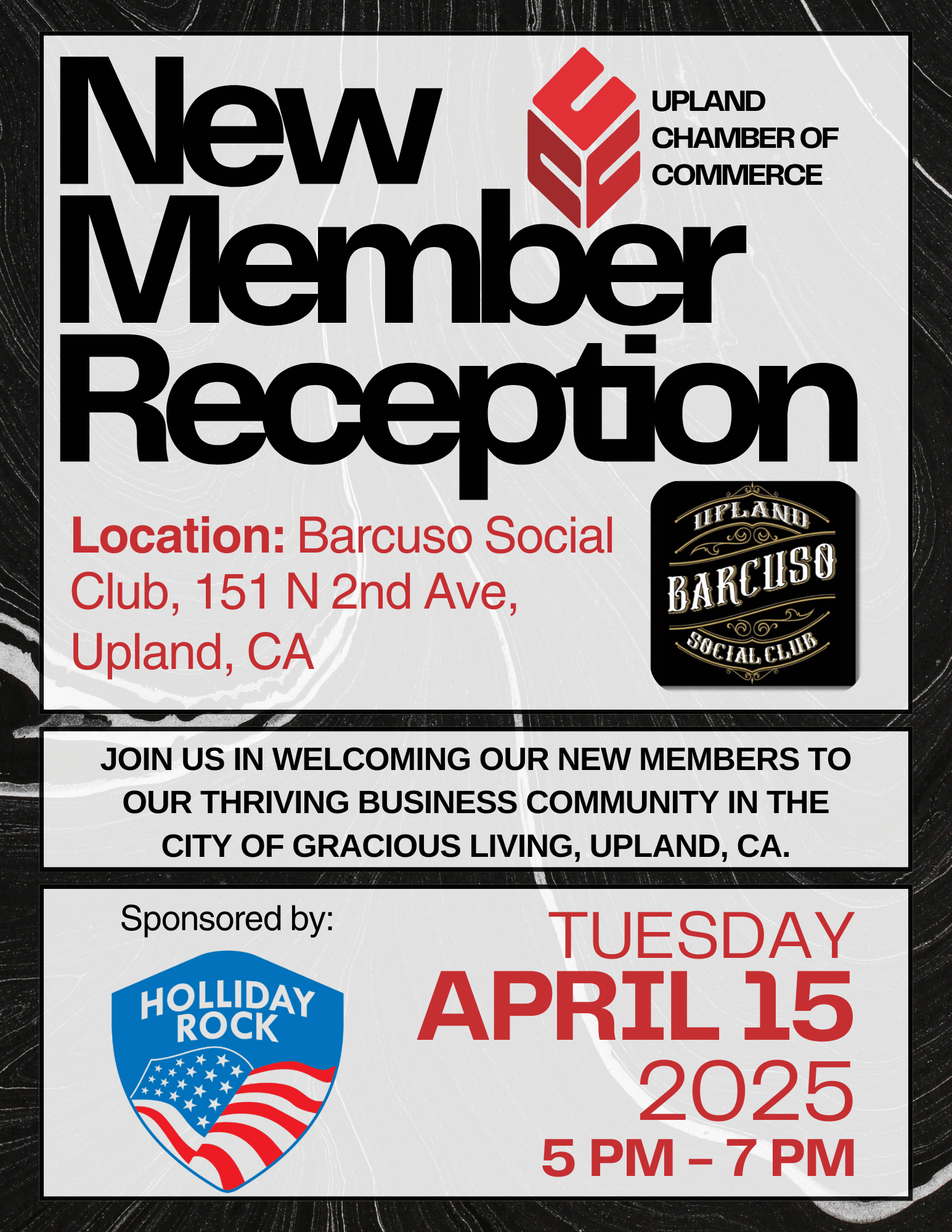 new-member-reception-4 Event Flyer