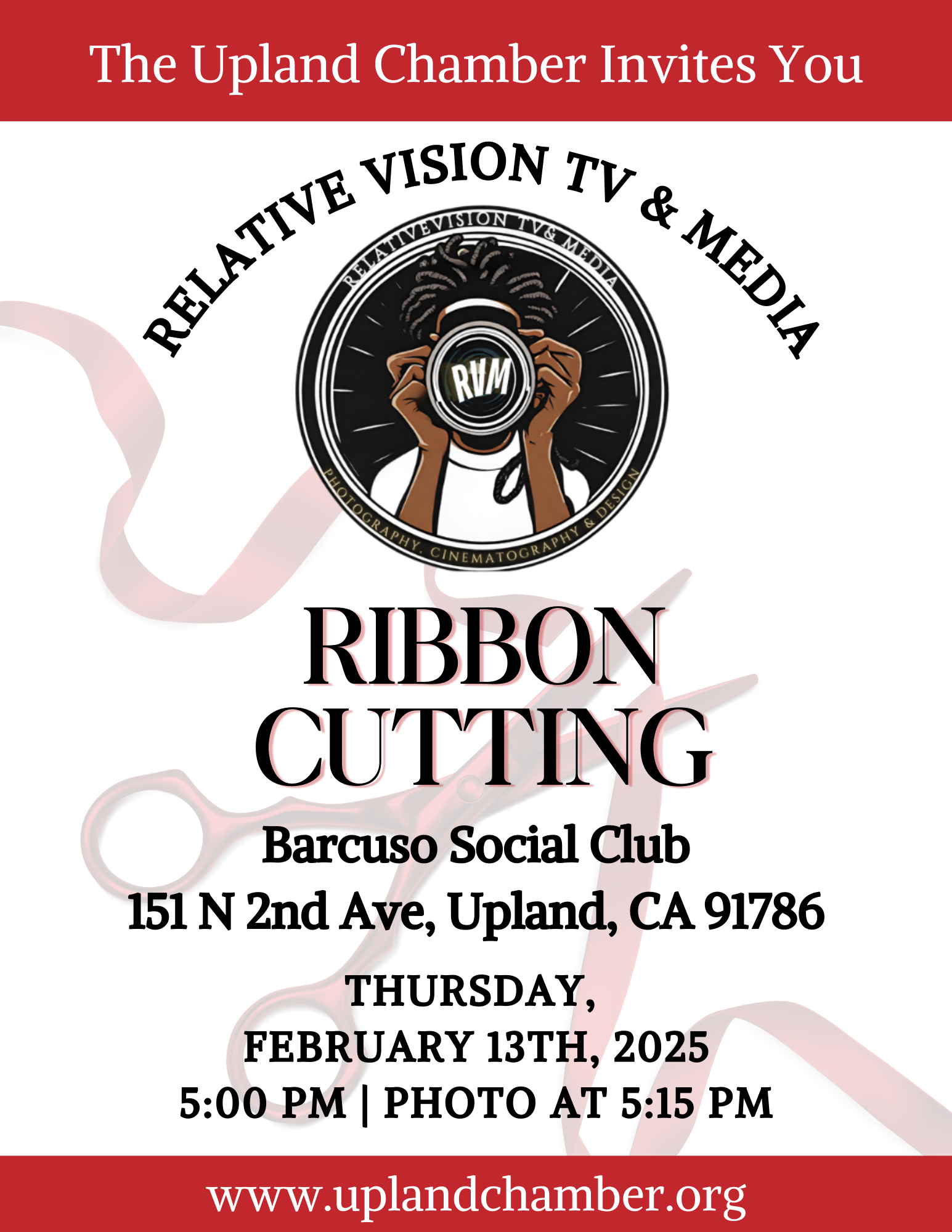 ribbon-cutting-relative-vision-tv-media Event Flyer