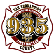 San Bernardino County Firefighter’s Local 935 logo