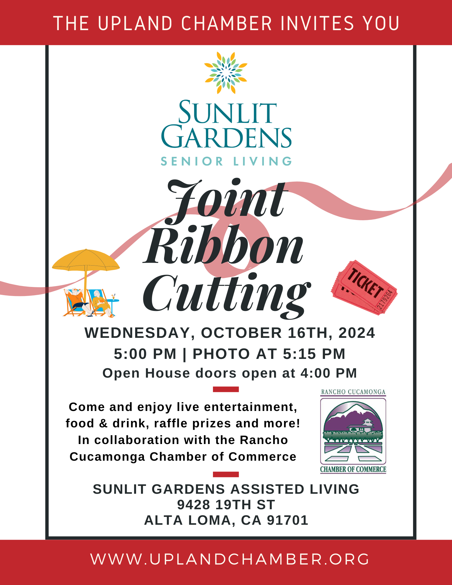 ribbon-cutting-sunlit-gardens Event Flyer