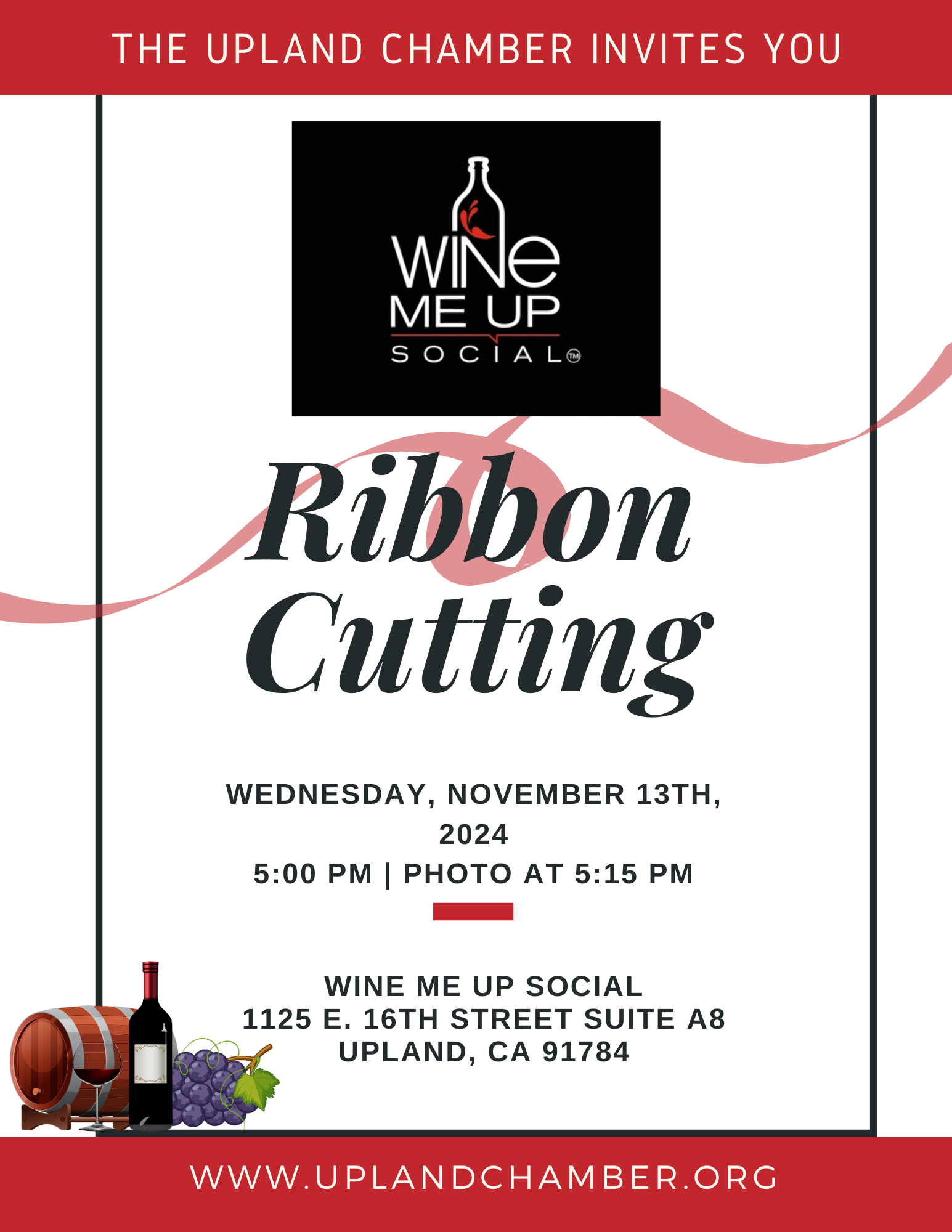 ribbon-cutting-wine-me-up-social Event Flyer